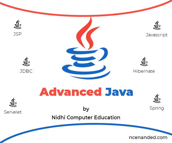 Advanced Jave at nidhi computer education