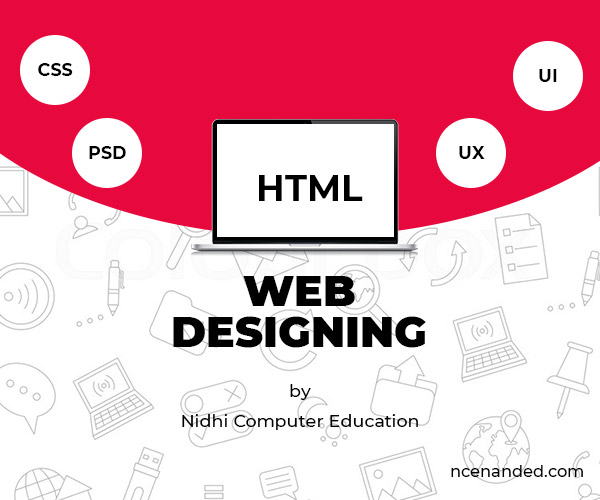 web designing at nidhi computer education, computer trainng institute, nanded