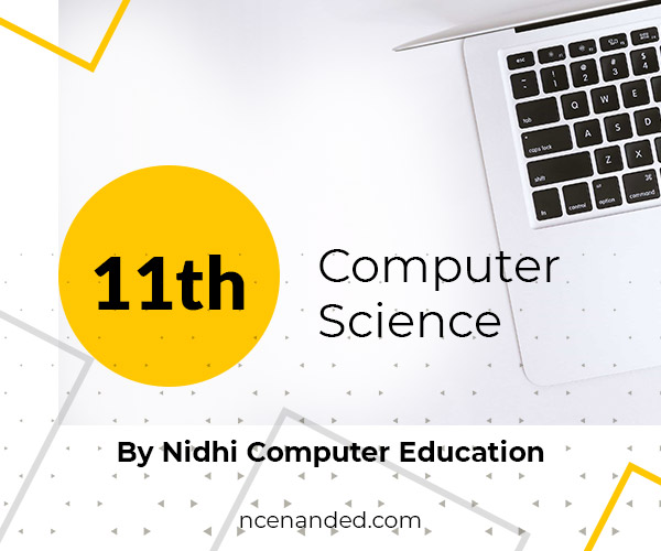 ComputerScience11th at nidhi computer education,